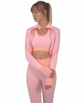 Seamless Sports Jacket – Pink