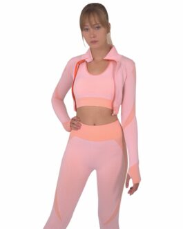 Seamless Sports Jacket – Pink